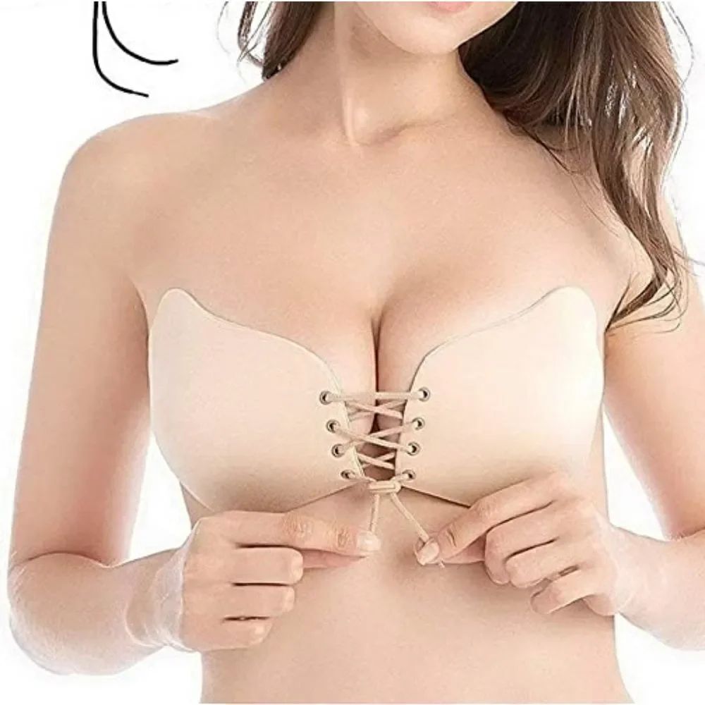 Feel Free Bra Strapless Drawstring Push Up - Picture 2 of 5
